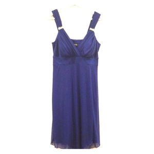 Women Size M Royal Blue Evening Dress